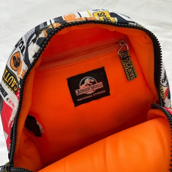 Universal Studios Jurassic Park Mini Backpack Jurassic World dinosaurs - Picture 4 of 4